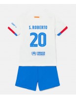 Barcelona Sergi Roberto #20 Venkovní dres pro děti 2023-24 Krátký Rukáv (+ trenýrky)
